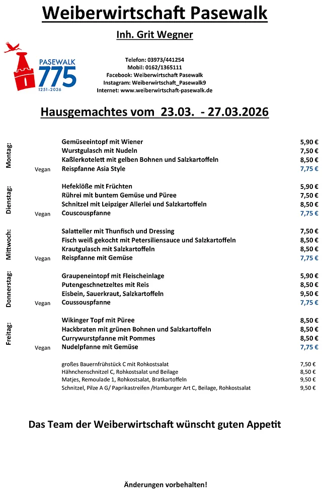 Weiberwirtschaft Restaurant