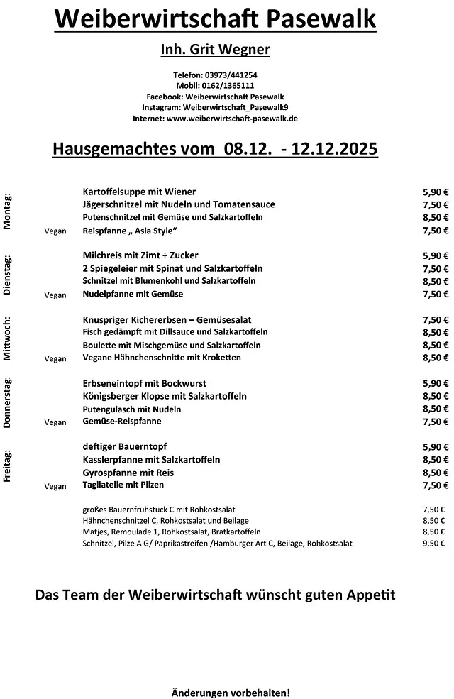 Weiberwirtschaft Restaurant