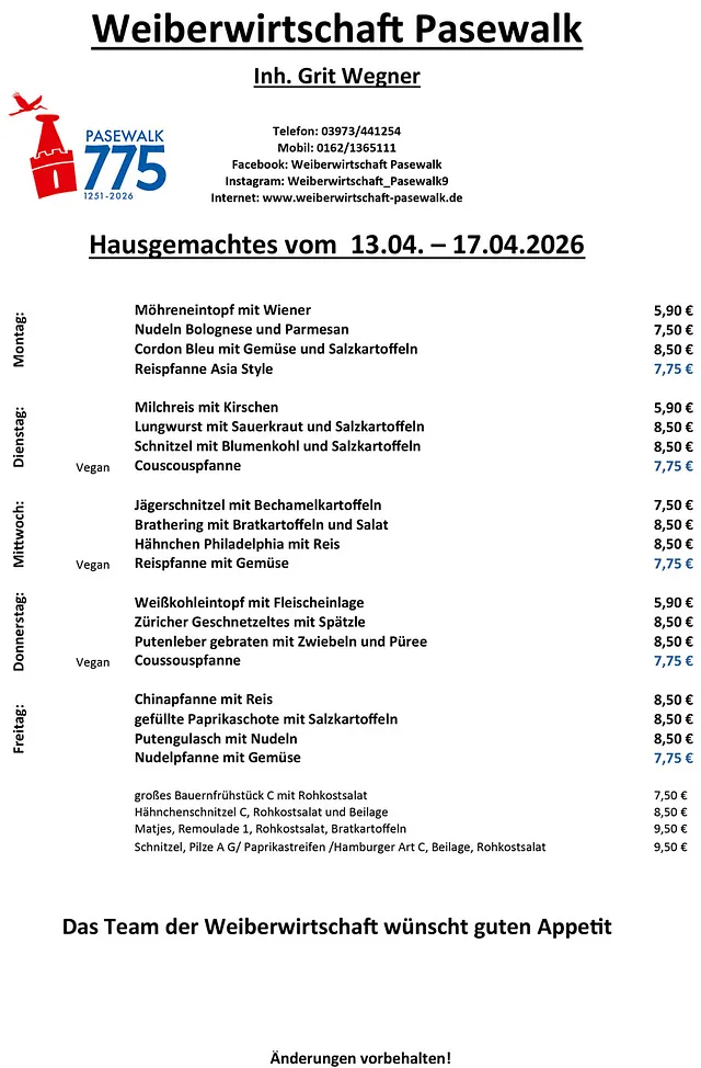 Weiberwirtschaft Restaurant