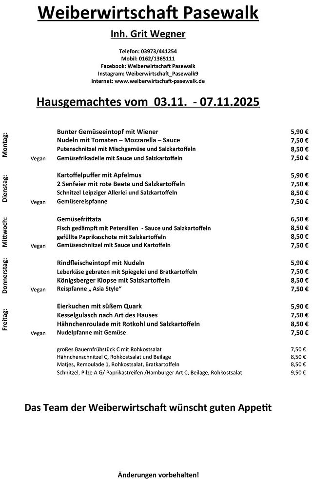 Weiberwirtschaft Restaurant